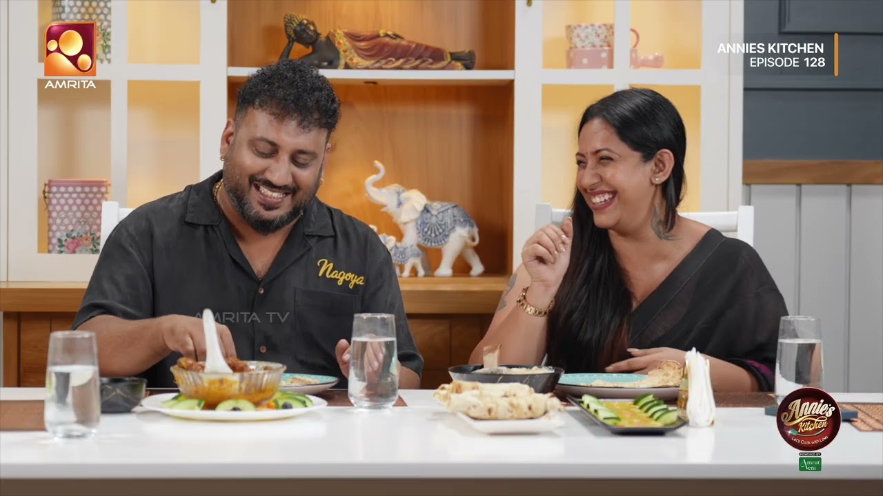 ആനിയുടെ പാചകത്തിന്റെ രുചി ആസ്വദിച്ച് സൗഭാഗ്യയും, അ?