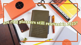 Are Ring Planners Still Relevant in 2023? 📒 Chatty Planner Setup