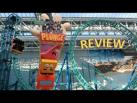 Video review of SpongeBob SquarePants Rock Bottom Plunge by Canobie Coaster