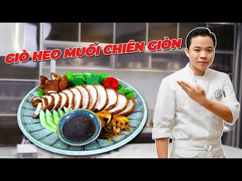 Tập 80: Chiên Nguyên Cái Giò Heo Ú Nù Với Công Thức Ủ Muối Siêu Ngon