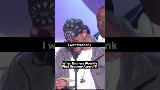 When Eminem Won His First Grammy Award 🏆