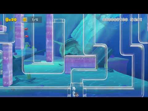 clear pipe maze by DarkSouls2 - Super Mario Maker 2 - No Commentary 1bt