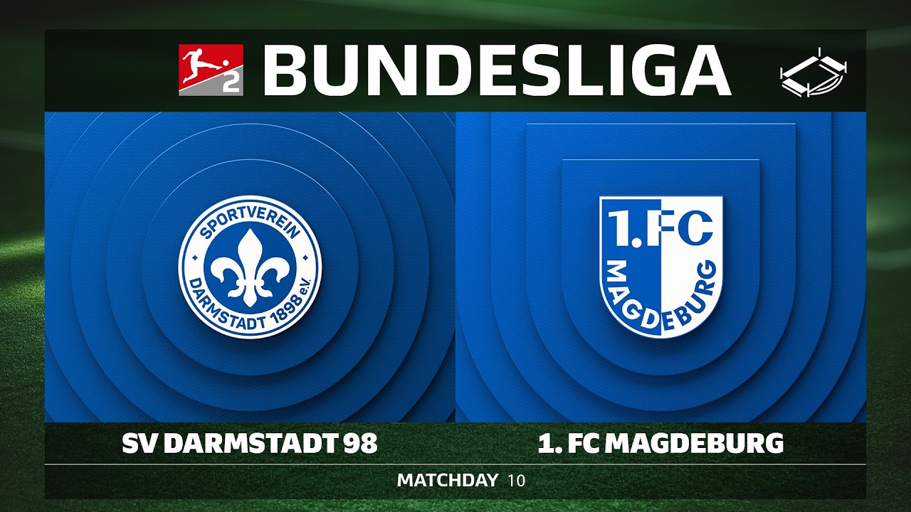 SV Darmstadt 98 vs. 1. FC Magdeburg | Matchday 10 - Bundesliga 2 2026/27