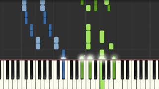 Avalon Overjoyed [ Easy Piano Tutorial] Synthesia