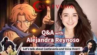 Q&A with Alejandra Reynoso! ｜Castlevania video