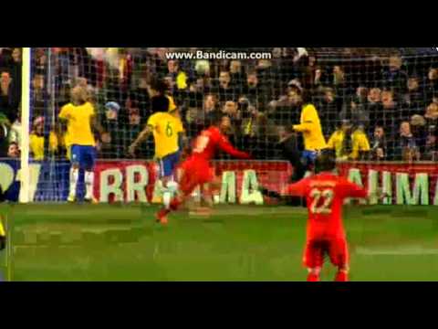 Viktor Fayzulin Goal ( Brazil 1-0 Russia ) 25/03/2013
