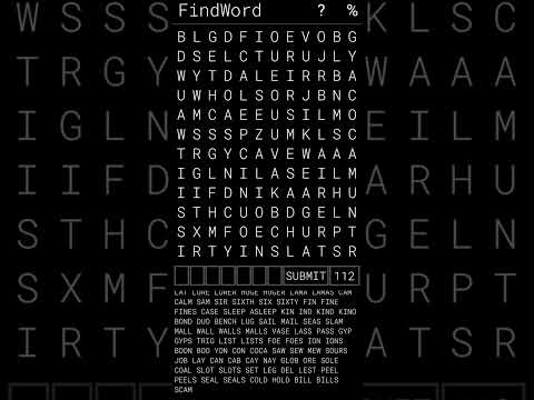 FindWord - daily puzzle game
