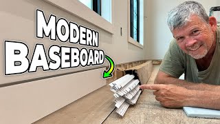 Is This The Future Of Trim? Flush Baseboard Installation