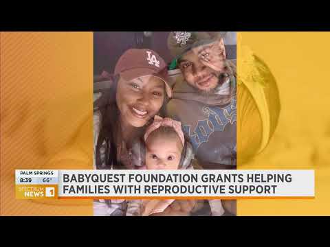 Baby Quest Foundation On Spectrum News 1 SoCal - Recipients Brittani & Mike