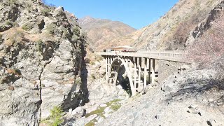 East Fork July 13, 2025 Complete hike to Bridge to Nowhere with Before and After Photos