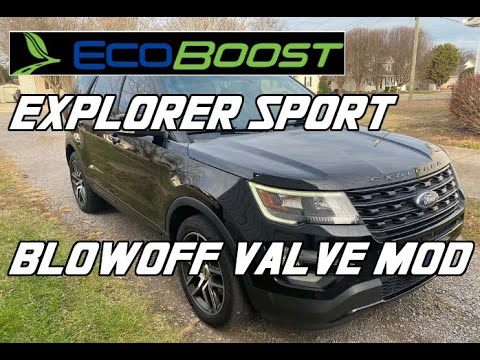 Ecoboost Explorer Blow-Off Valve Mod (How-To TorqueSolution BOV Adapter Install)
