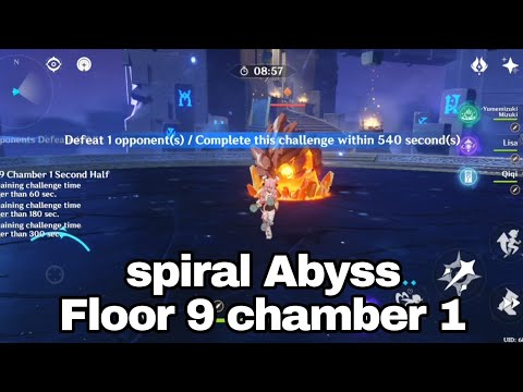 Genshin Impact spiral Abyss Floor 9 chamber 1 