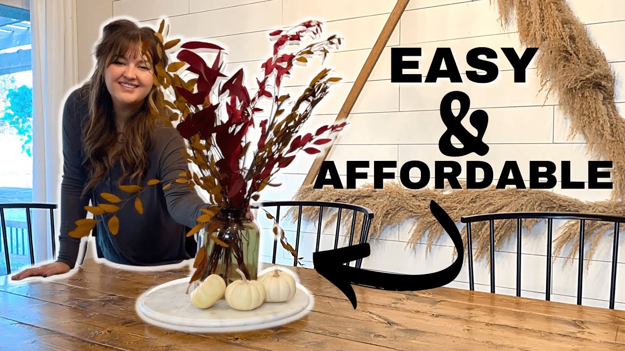 Use THESE Thanksgiving Decor Ideas for 2022! (SIMPLE, budget-friendly fall decorations)