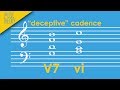 What is a Deceptive Cadence? - Music Theory Crash Course