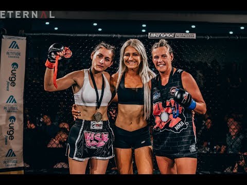 ETERNAL MMA 37- CORALIE KENNEDY VS HAYLEY HERBERT - WMMA AMATEUR FIGHT
