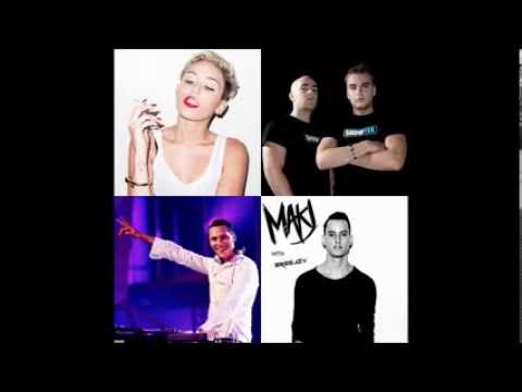 Tiësto & Showtek VS Miley Cyrus VS MAKJ - Wrecking The Hell Team (Followthesound Mashup)