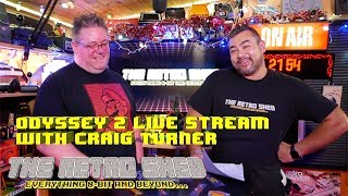 Odyssey 2 / G7000 Multi Cart Live Stream | The Retro Shed