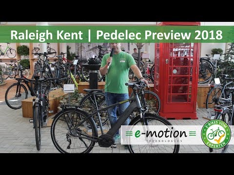 Raleigh e-Bikes - Kent 10: Vorstellung 2018 | Pedelec Preview, Vorschau