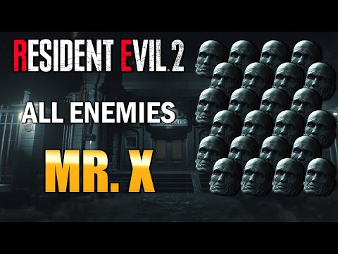 Resident Evil 2 Remake but EVERYTHING is Mr. X