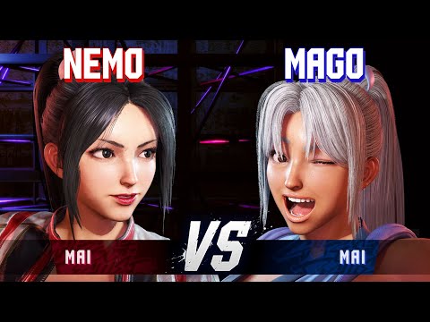 SF6 ▰ NEMO (Mai) vs MAGO (Mai) ▰ Street Fighter 6 Gameplay