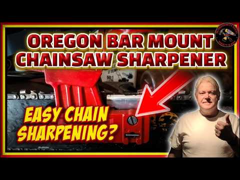 Oregon Bar-Mount Chainsaw Sharpener Review & Setup Tips (30° Filing Guide for MS271/MS275)