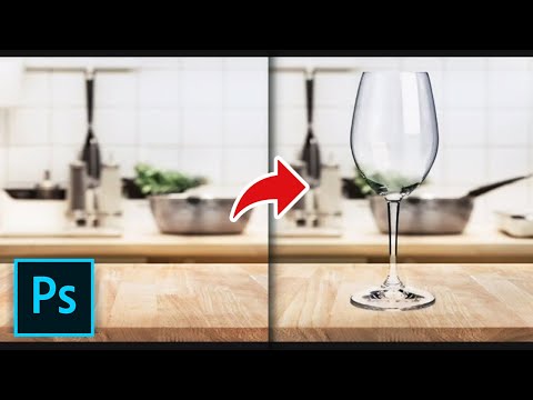 How to Select Transparent Stuff with Blend Modes in Photoshop | The Best Way to Select & Mask Glass