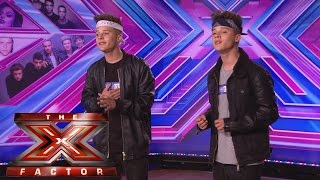 The Brooks sing Westlife&#39;s Us Against the World | Room Auditions Week 2 | The X Factor UK 2014