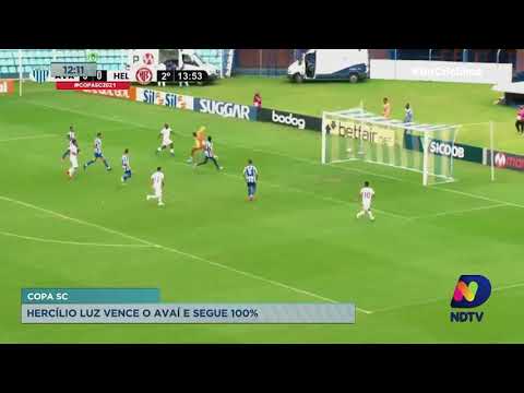 Copa Santa Catarina: Hercílio luz vence o Avaí e segue 100% na competição