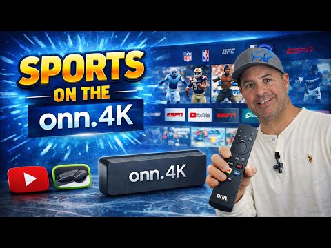 One app for Sports, Movies TV Shows, Live TV on the ONN 4k Streaming Device Jailbreak slower b