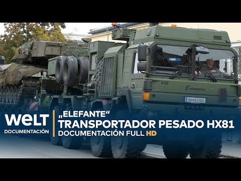 TRANSPORTADOR PESADO HX81 ELEFANTE: Creación del tractor más fuerte de las Fuerzas Armadas alemanas
