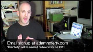 "Simplicity"  Free Guitar Tabs Available - Adam Rafferty