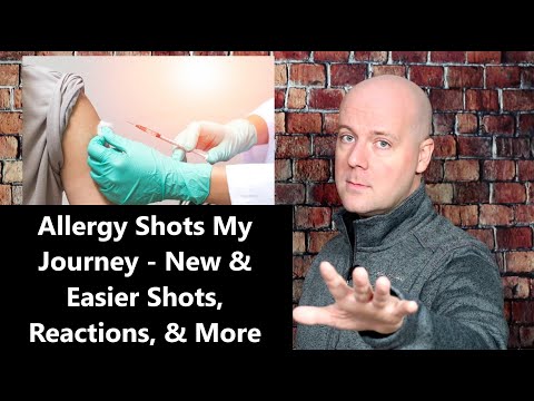 Allergy Shots - New & Easier Shots, Reactions, & More - My First Month of Allergy Shots