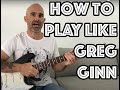 Play Guitar Like Greg Ginn / Black Flag Lesson + Tutorial