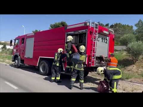 FHN-in Dövlət Yanğından Mühafizə Xidməti yanğın-taktiki təlim keçirib (video, foto)