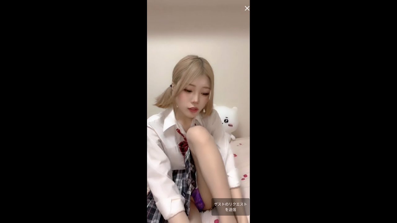 【tiktok】完全にパンチラｗｗｗｗｗｗｗ【ライブ配信】