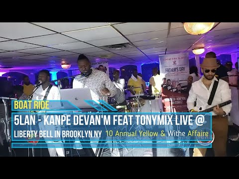 5LAN - Kanpe Devan'm ft TonyMix live Boat Ride Liberty Bell In Brooklyn NY 06 08 19 LEXX SANKONPLEX