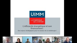 Webinaire : L’efficacité énergétique et son financement dans l’industrie de la métallurgie