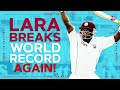 Brian Lara 400 V England His Second World Record Windie
