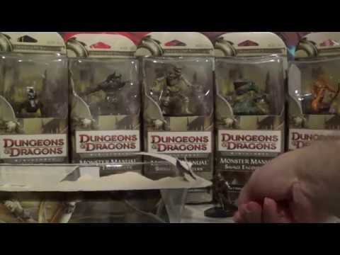 D&D Miniatures Monster Manual Savage Encounters Booster Case Unboxing!