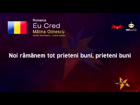 Malina Olinescu - Eu cred (Romania) Eurovision Song Contest 1998