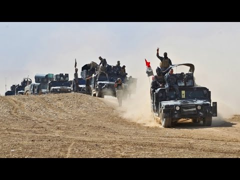 Mosul Iraq 9K Islamic State TERRORISTS free passage to Syria by USA Saudi Arabia November 2016 News Video