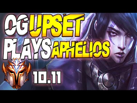 Origen Upset Plays Aphelios vs Miss Fortune Bottom Lane - 10.11