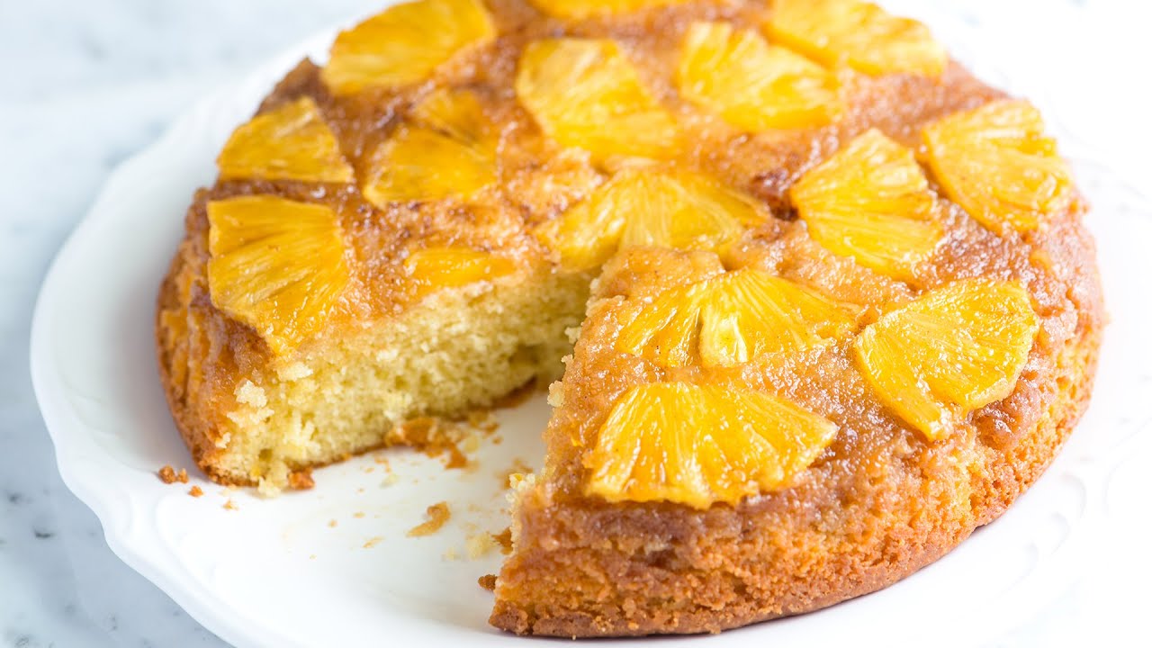 Fresh Pineapple Upside Down Cake Recipe