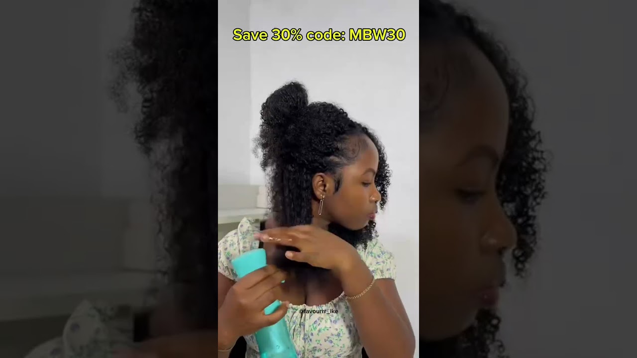 🥰Feather Crochet Braids Extensions: Kinky Coily Curly Crochet Human Hair #mybraidedwig