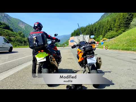 modification echappement SAS 21, exhaust sound test