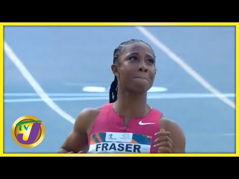 Shelly ann Fraser Pryce Blistering 10 67 100m Run TVJ Sports Commentary May 9 2022