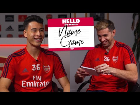 NAME GAME | Gabriel Martinelli & Emi Martinez | Episode 6