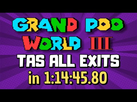 [TAS] Grand Poo World 3 "all exits, hard mode" by IgorOliveira66X in 1:14:45.80