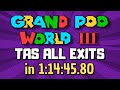 TAS Grand Poo World 3 All Exits Hard Mode By IgorOliveira66X In 1 14 45 80