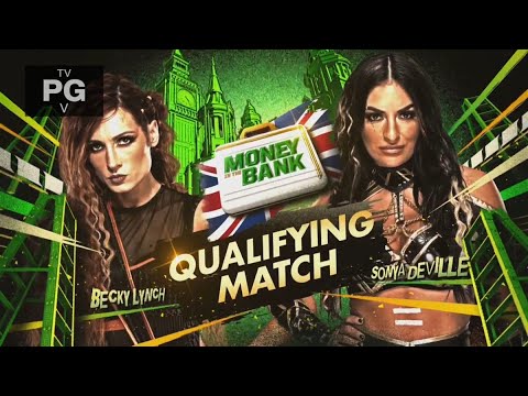 Becky Lynch vs Sonya Deville MITB qualifying match RAW 05/06/2023 (in English)